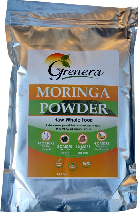 Grenera Raw Moringa prášek 1000 g
